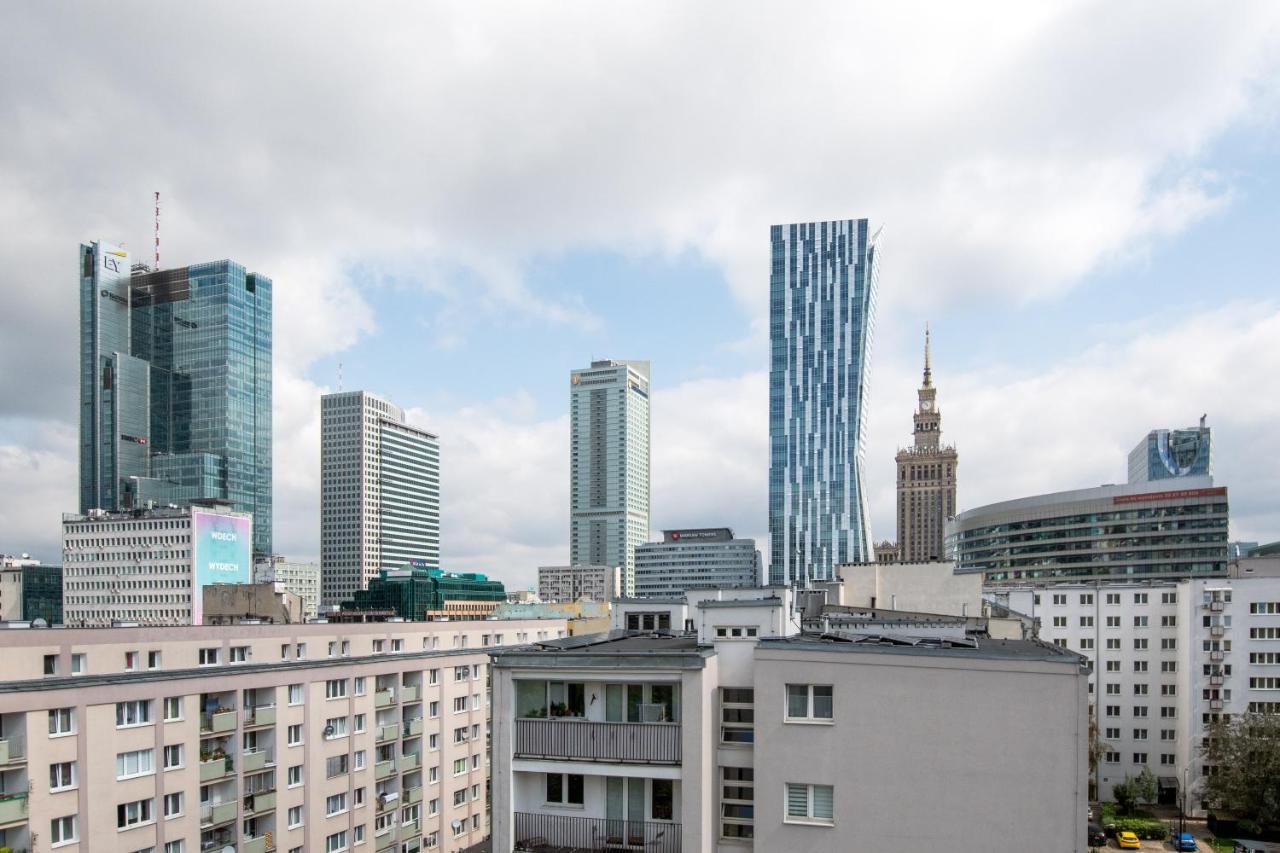 Dekart Centrum Apartments Varsovia Exterior foto